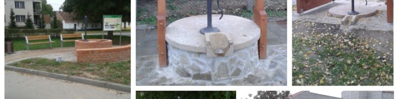 TRADIČNÍ MÍSTO ODPOČINKU NAŠICH PŘEDKŮ, POPULÁRNÍ CYKLOODPOČÍVKA PŘI OBECNÍ STUDNI